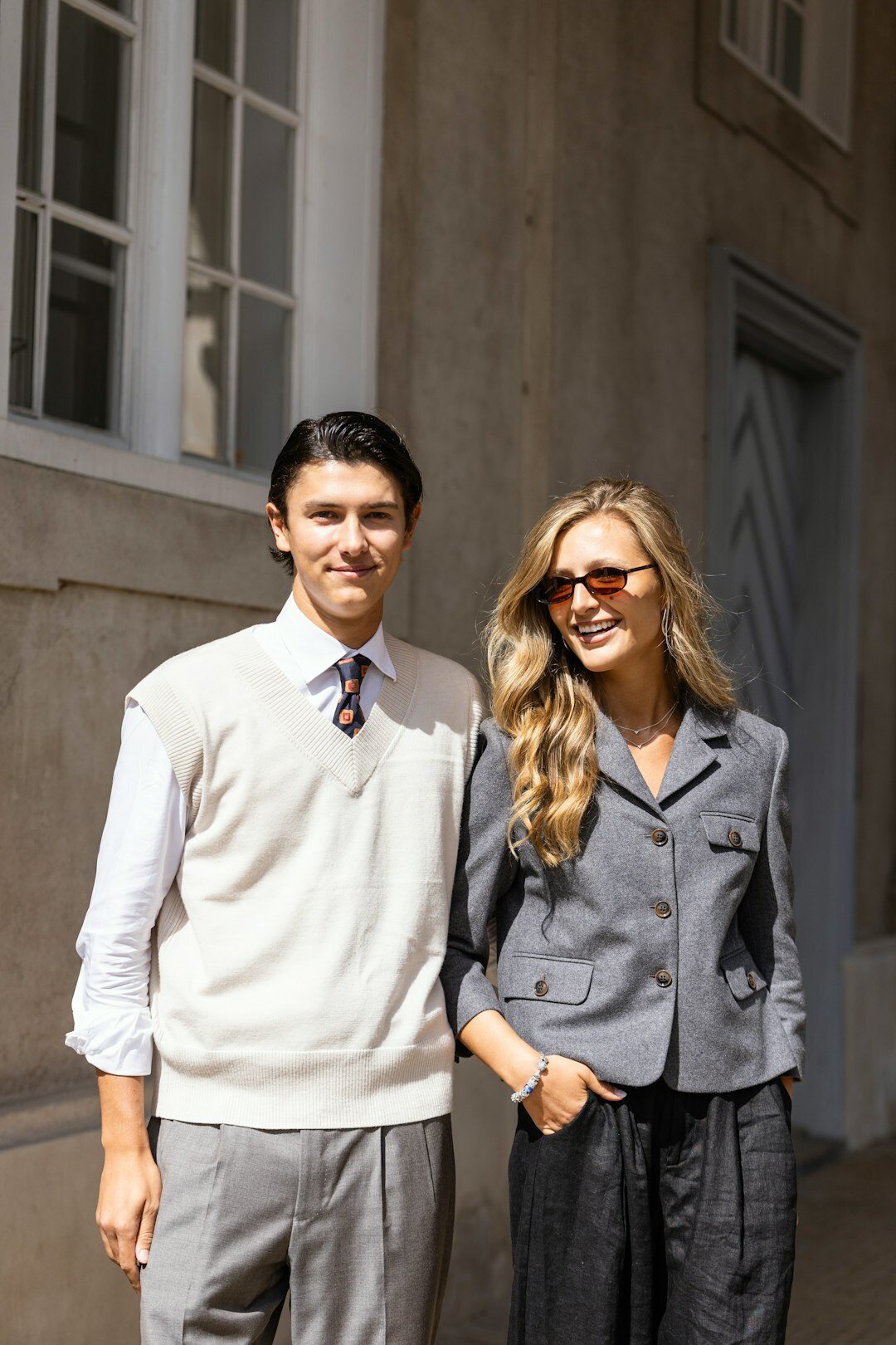 Portrait of a Danish female project coordinator in business casual attire